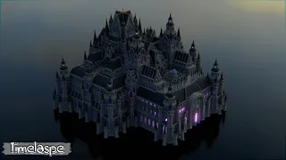 Minecraft｜ Bloodborne Style Magic Castle  黑魔法主堡｜Timelaspe