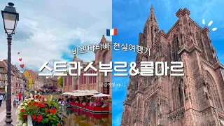 유럽여행 Ep.1 🇫🇷🇨🇭스트라스부르&콜마르 여행! 숙소는 루체른입니다? 한국에서 온 초스피드 여행객!