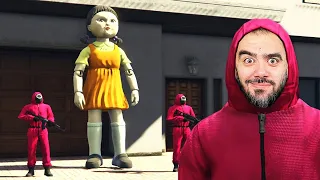 KANLI EVDE SQUID GAME OYNADIK BAKIN NE OLDU - GTA 5 MODS