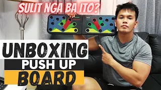 AFFORDABLE PUSH UP BOARD REVIEW | (UNBOXING) | Sulit nga ba? | DenzTV Official