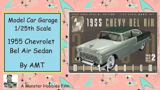 Model Car Garage - The 1955 Chevrolet Bel Air Sedan Millennium Edition by AMT - A Model Car Unboxing