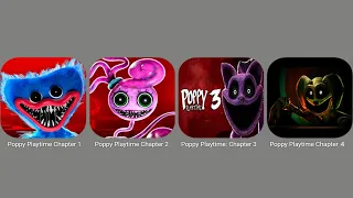 Poppy Playtime Chapter 1,2,3 & 4 Mobile Gameplay | Poppy 3 Mobile | Poppy Story Mode | New Gameplay