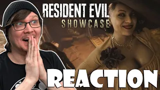 RESIDENT EVIL SHOWCASE Reaction! Resident Evil 8/VIII/Village GAMEPLAY Demo and Trailers