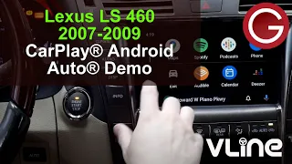 CarPlay Android Auto Installed Into Lexus LS 460 2007 2008 2009 with VLine VL2 Infotainment System