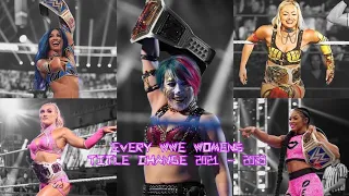 Every WWE Women's Championship Title Changes (2020-2023)