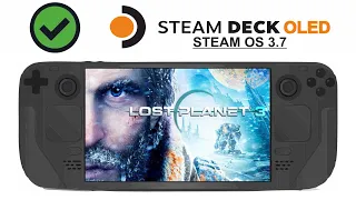Lost Planet 3 on Steam Deck OLED with Steam OS 3.7