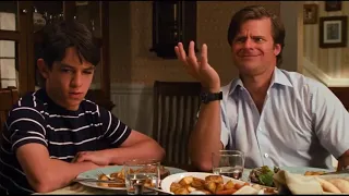 Diary of a wimpy kid dog days  ( dinner scene )