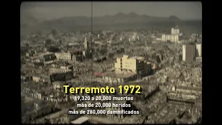 Se cumplen 48 años del terremoto de Managua en 1972