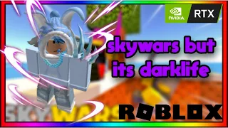 ROBLOX SKYWARS GODMODE PT.9 (RTX) *INSANE GRAPHICS*