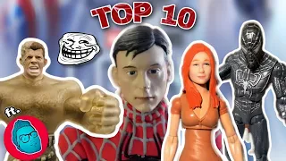 TOP 10 Figuras más espantosas que hizo Toy Biz/Hasbro de la saga de Tobey | ft. Martón Presenta