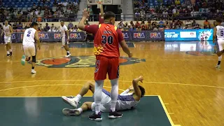 Belga at Erram nagkakiskisan sa rebound play!