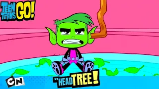 Teen Titans Go! Beast Boy "HEAD TREE" Funny Episode🤣😁 Tamil #Toonytamilzh