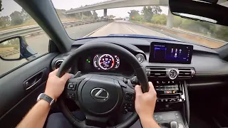 2022 Lexus IS 500 F Sport Performance - POV Test Drive (Binaural Audio)