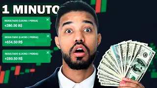 QUOTEX : MELHOR ESTRATÉGIA PARA LUCRAR EM 1 MINUTO