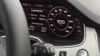 2017 Audi Q7 3.0 TDI Acceleration Sound 0-100 kmh | APEX