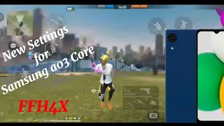 Samsung a03 Core free fire Setting🎮🌶