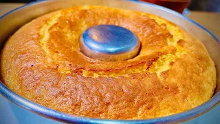 1 laranja + 1 limão | Bolo gostoso no liquidificador | Receita de bolo fácil e fofinho#bolo