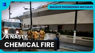 Firefighters vs. Chemical Fire - Massive Engineering Mistakes - Engineering Documentary