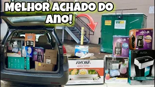 Esse foi o melhor achado do ano! Dumpster dos Estados Unidos cheio!