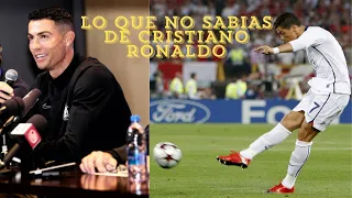 LO QUE NO SABIAS de Cristiano Ronaldo