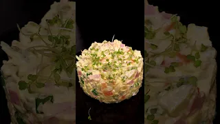 Olivier salad ASMR #shorts