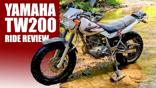 Yamaha TW200 Ride Review on the Daniel Boone Backcountry Byway in Kentucky
