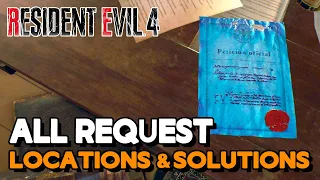 Resident Evil 4 Remake - All Request Locations & Solutions (Jack Of All Trades Trophy / Achievement)