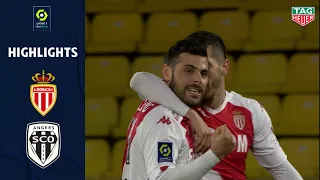 AS MONACO - ANGERS SCO (3 - 0) - Highlights - (ASM - SCO) / 2020-2021