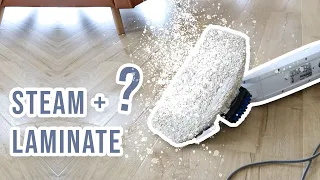 We Used A Steam Mop On Laminate Floors. Here's What We Noticed. | Cleaning Without Chemicals