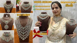 Bridal South Indian Nose ring,diamond choker,Diamond Vaddanam with Prices,International Ship alb