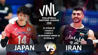 Japan vs Iran | Men's VNL 2023