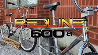 1983 REDLINE 600A OLD SCHOOL BMX BUILD @ HARVESTER BIKES