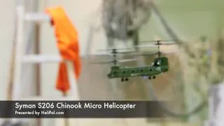 HeliPal.com - Syma S026G Chinook Micro Helicopter
