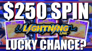 LUCKY CHANCE Test Video #2! $125 and $250 Spins!!!