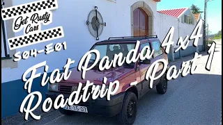 FIAT PANDA 4x4 1991 CLASSIC Roadtrip Part 1 - S04E1 --Subtitles--