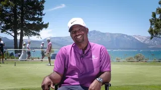 Alfonso Ribeiro at the 2021 American Century Championship