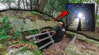 HUGE UNDERGROUND BUNKER | In the middle of the woods!
