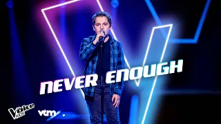 Benne - 'Never Enough' | Blind Auditions | The Voice Kids | VTM