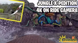 JUNGLE X-PEDITION 🌊 4K On Ride Camera 🎢  Water Slide ☆ Legoland Deutschland