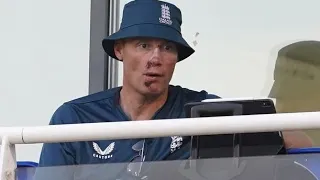 Andrew Flintoff makes first appearance since Top Gear crash after joining England back-room staff