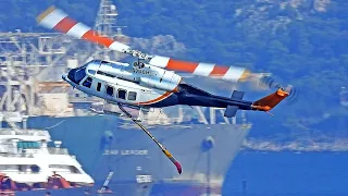 McDermott Aviation Bell 214ST Fire Fighting Helicopters in Greece - Season 2023