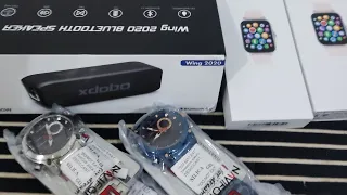 Unboxing AliExpress Shopee caixinha xdobo p8 plus relógios Skmei Naviforce e bolsas da China ...