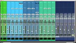 VCA's Demonstration in Pro Tools HD