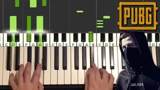 Alan Walker and A$AP Rocky - Live Fast (Piano Tutorial Lesson)