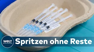 SUPER-SPRITZEN: Zero-Residual-Spritzen sollen Corona-Impfstoff-Verschwendung verhindern