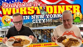 The WORST DINER in New York City A ROTTEN BREAKFAST!