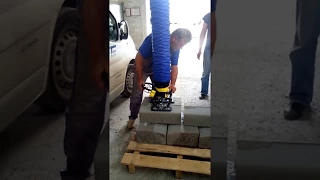 TAWI VacuEasylift - Бордюрный камень - Решение для "Соколов ООД", Болгария