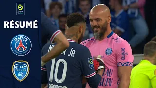 PARIS SAINT-GERMAIN - ESTAC TROYES (2 - 2) - Résumé - (PSG - ESTAC) / 2021-2022