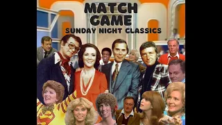 Match Game Sunday Night Classics - (March 19th, 2023 Celebrating Game Show Hosts and Hostesses)