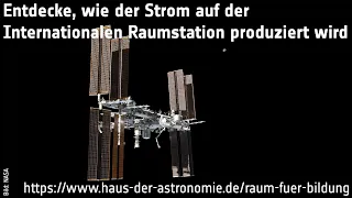 Die Stromversorgung der Internationalen Raumstation ISS